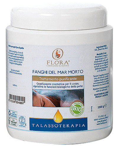 Fango del Mar Morto Bio - Talassoterapia - 1 Kg - Flora